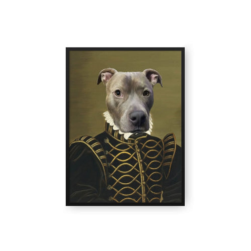 Crown and Paw - Poster The Noble - Custom Pet Poster