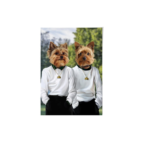 Crown and Paw - Poster Parent Trap - Custom Pet Poster