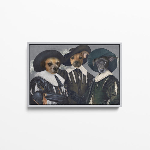 The Three Musketeers - Custom Pet Canvas