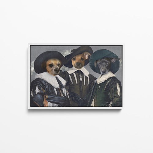 The Three Musketeers - Custom Pet Canvas