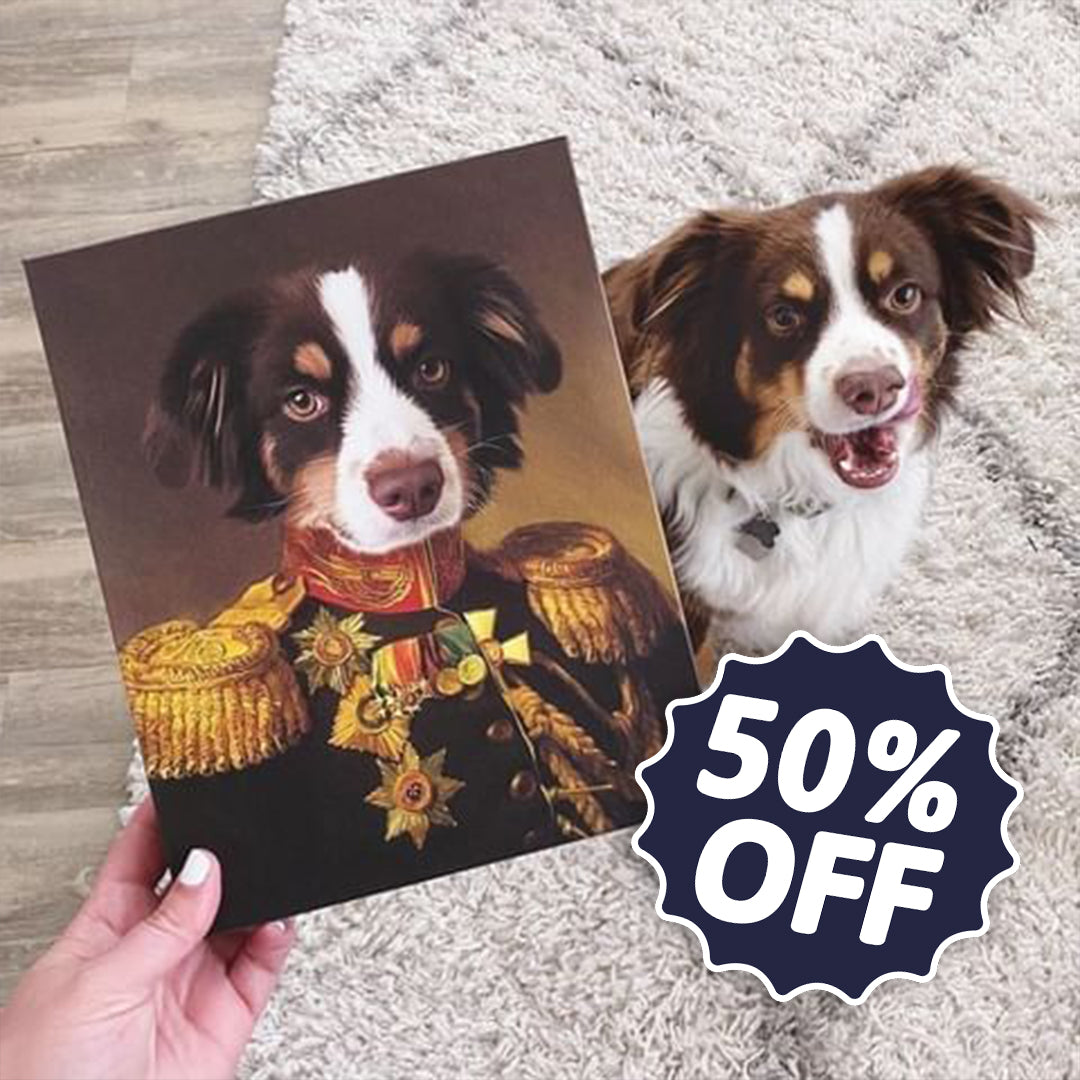 Renaissance Pet Portrait (50% Off) - Custom Canvas