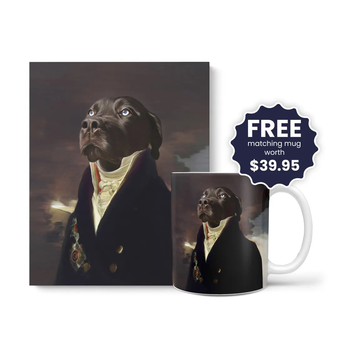 The Count - Custom Pet Canvas