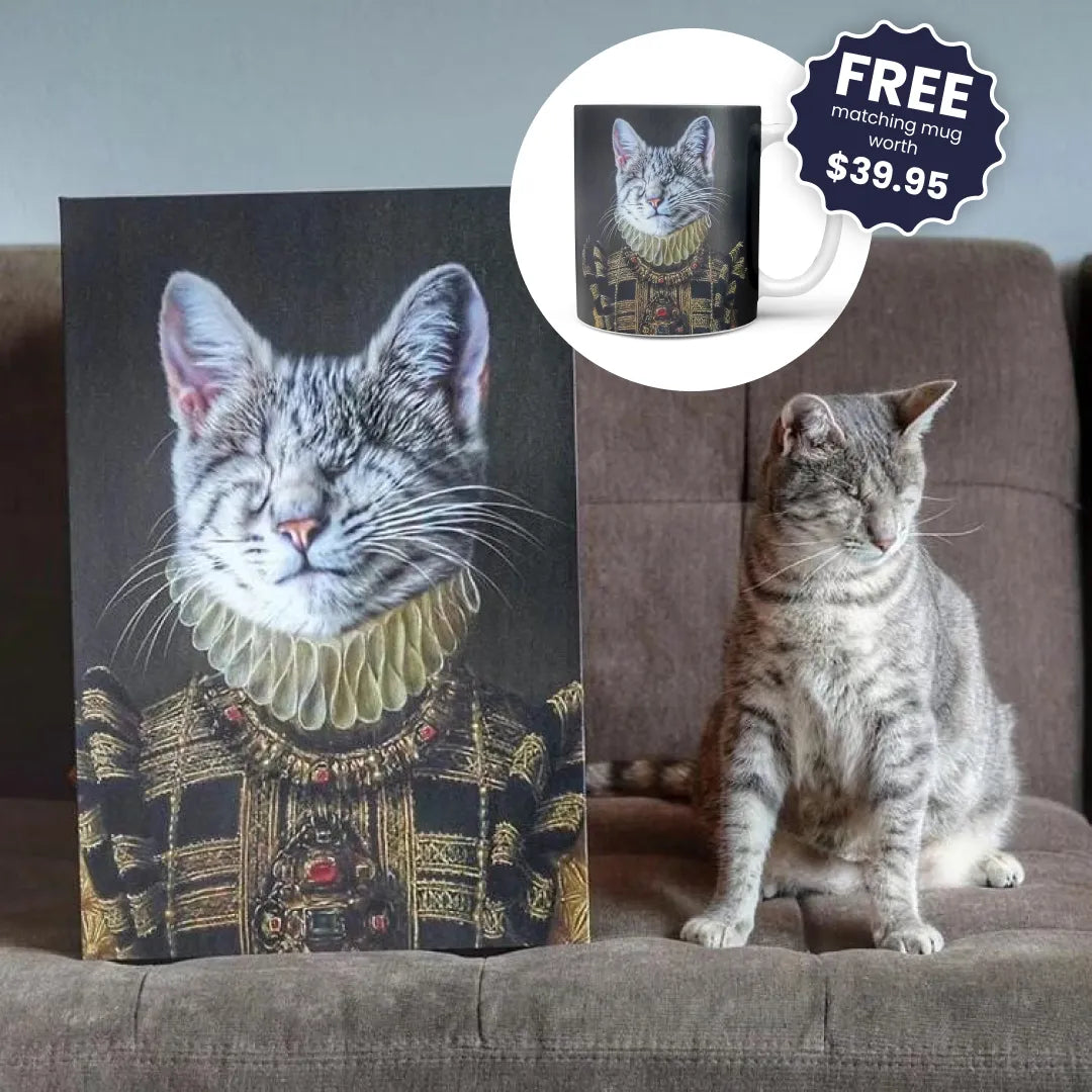 The Dame - Custom Pet Canvas