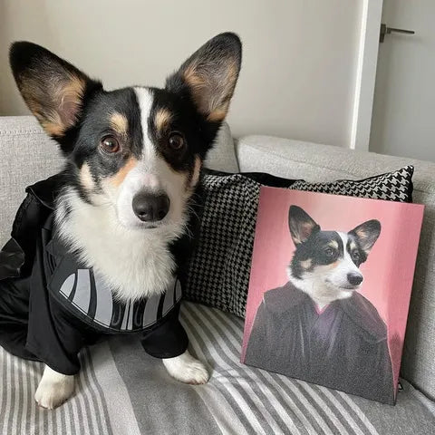 The Dark Side - Custom Pet Canvas