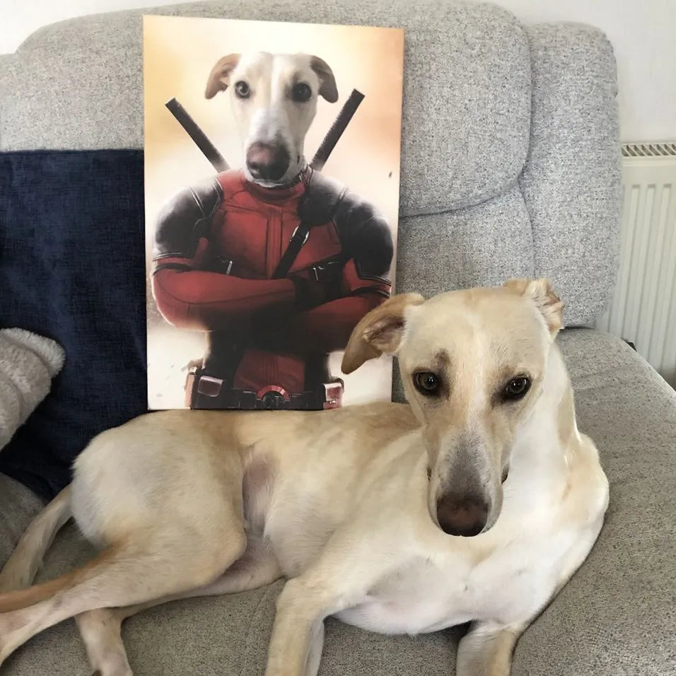 The Deadpawl - Custom Pet Canvas