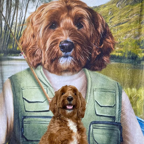 The Fisherman - Custom Pet Blanket