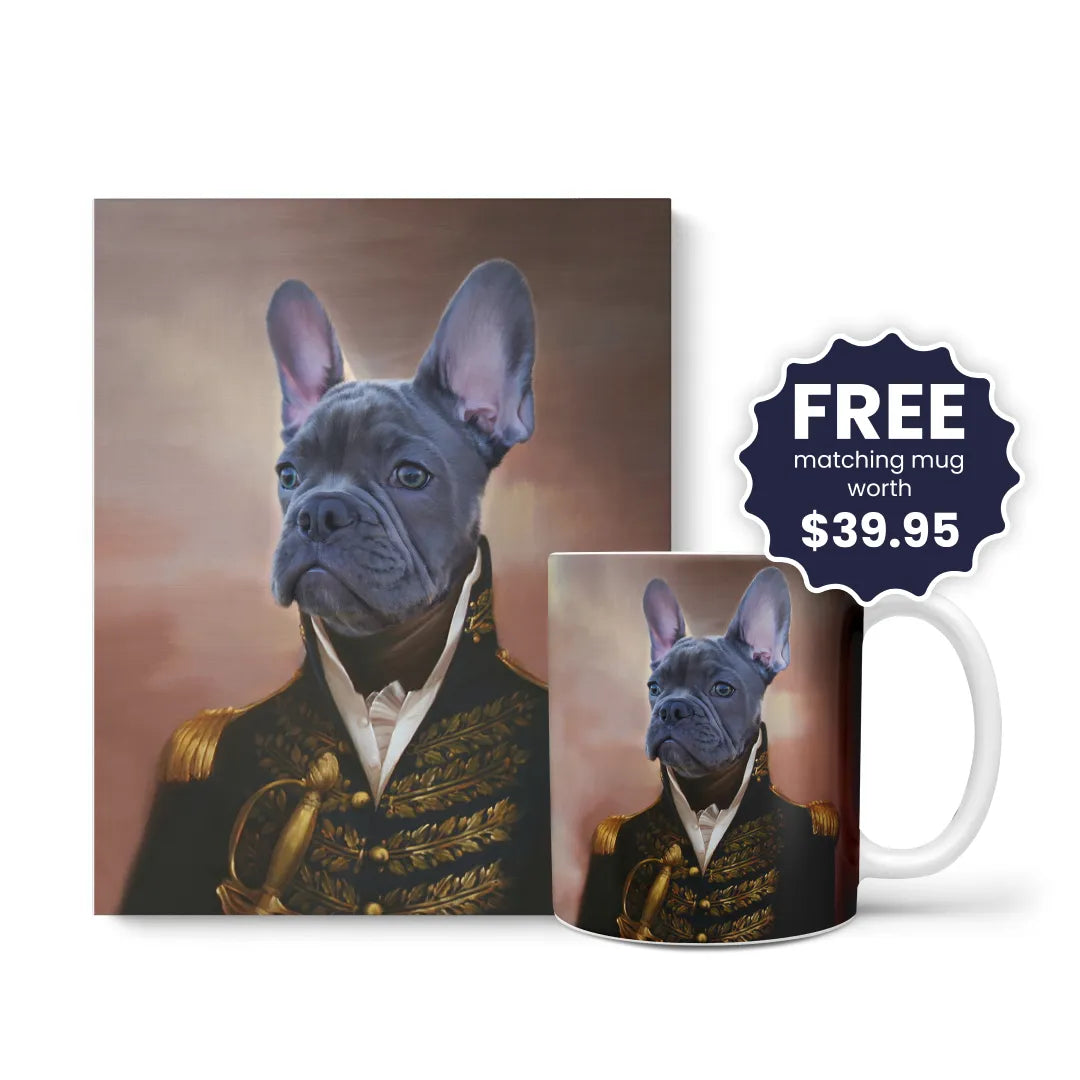 The General - Custom Pet Canvas