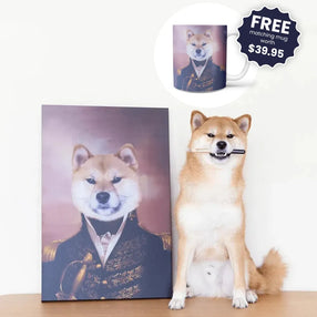 The General - Custom Pet Canvas