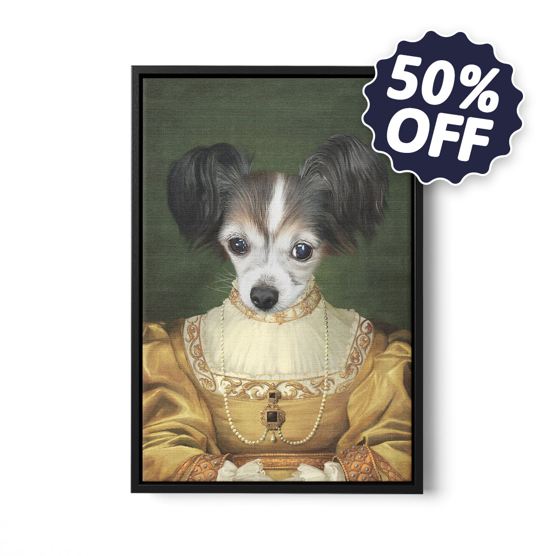 Renaissance Pet Portrait (50% Off) - Custom Canvas