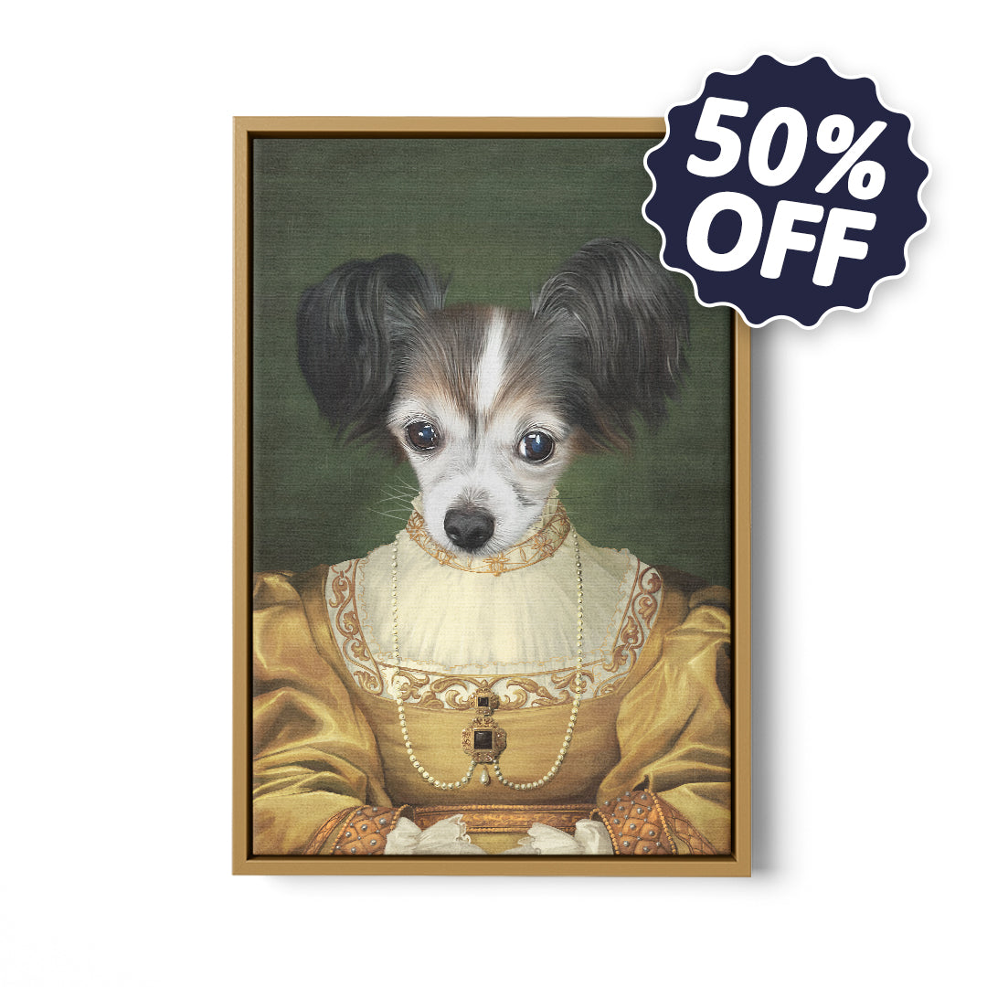 Renaissance Pet Portrait (50% Off) - Custom Canvas