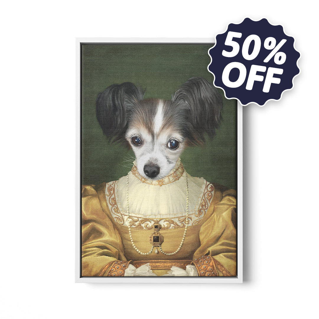 Renaissance Pet Portrait (50% Off) - Custom Canvas