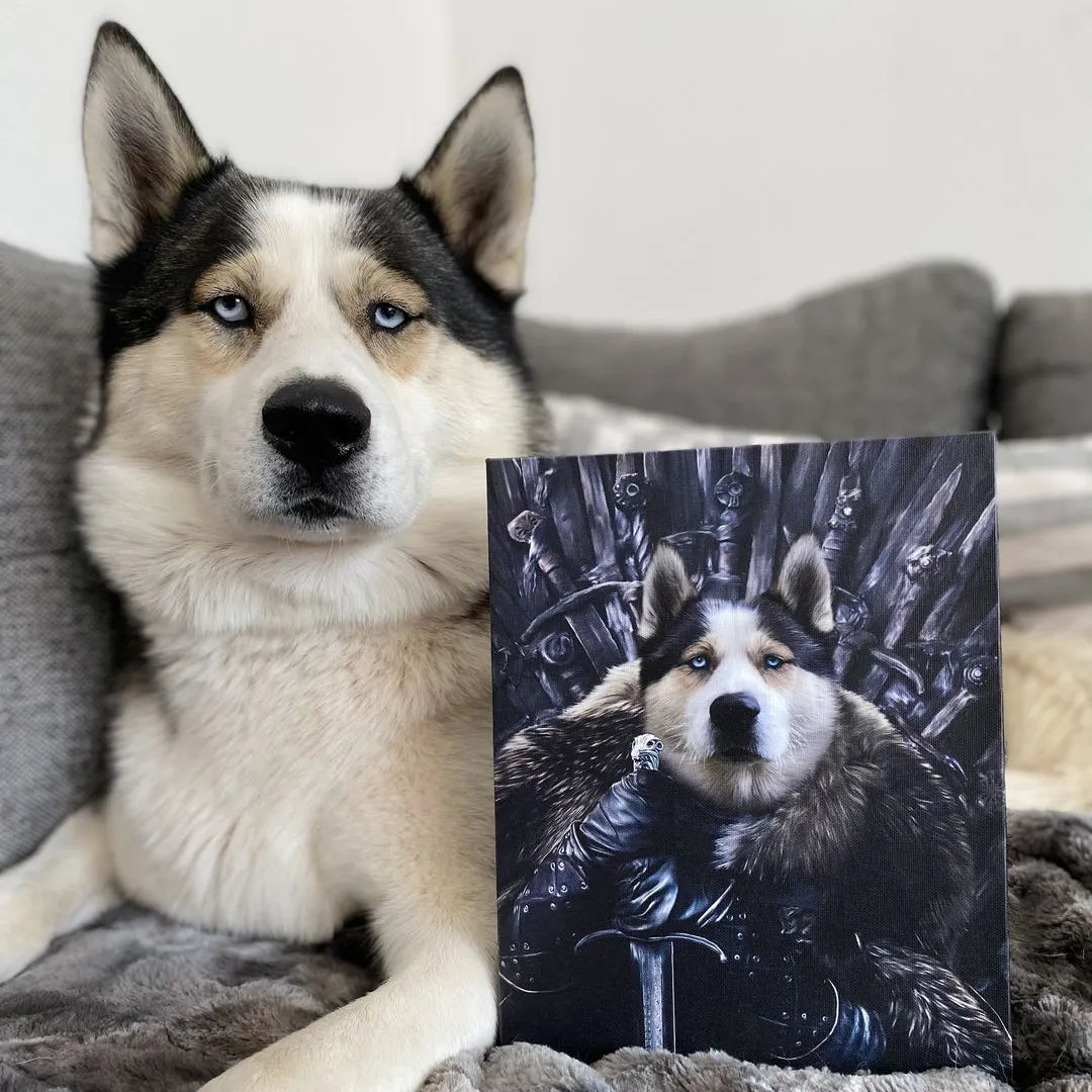 The King in the North - Custom Pet Canvas