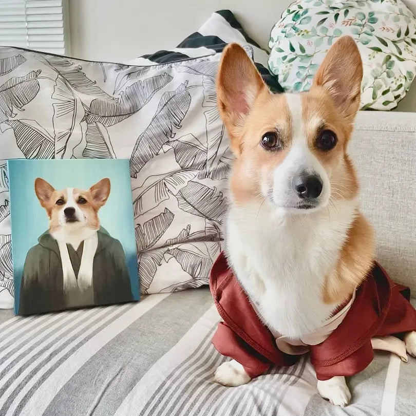 The Light Side - Custom Pet Canvas