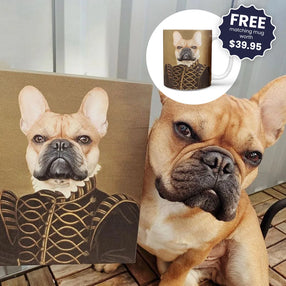 The Noble - Custom Pet Canvas