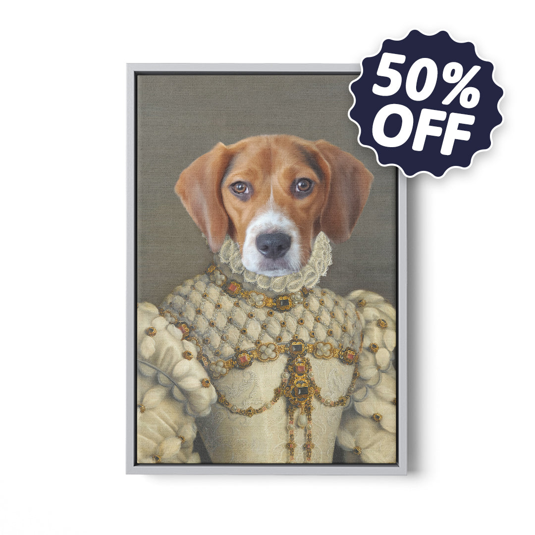 Renaissance Pet Portrait (50% Off) - Custom Canvas
