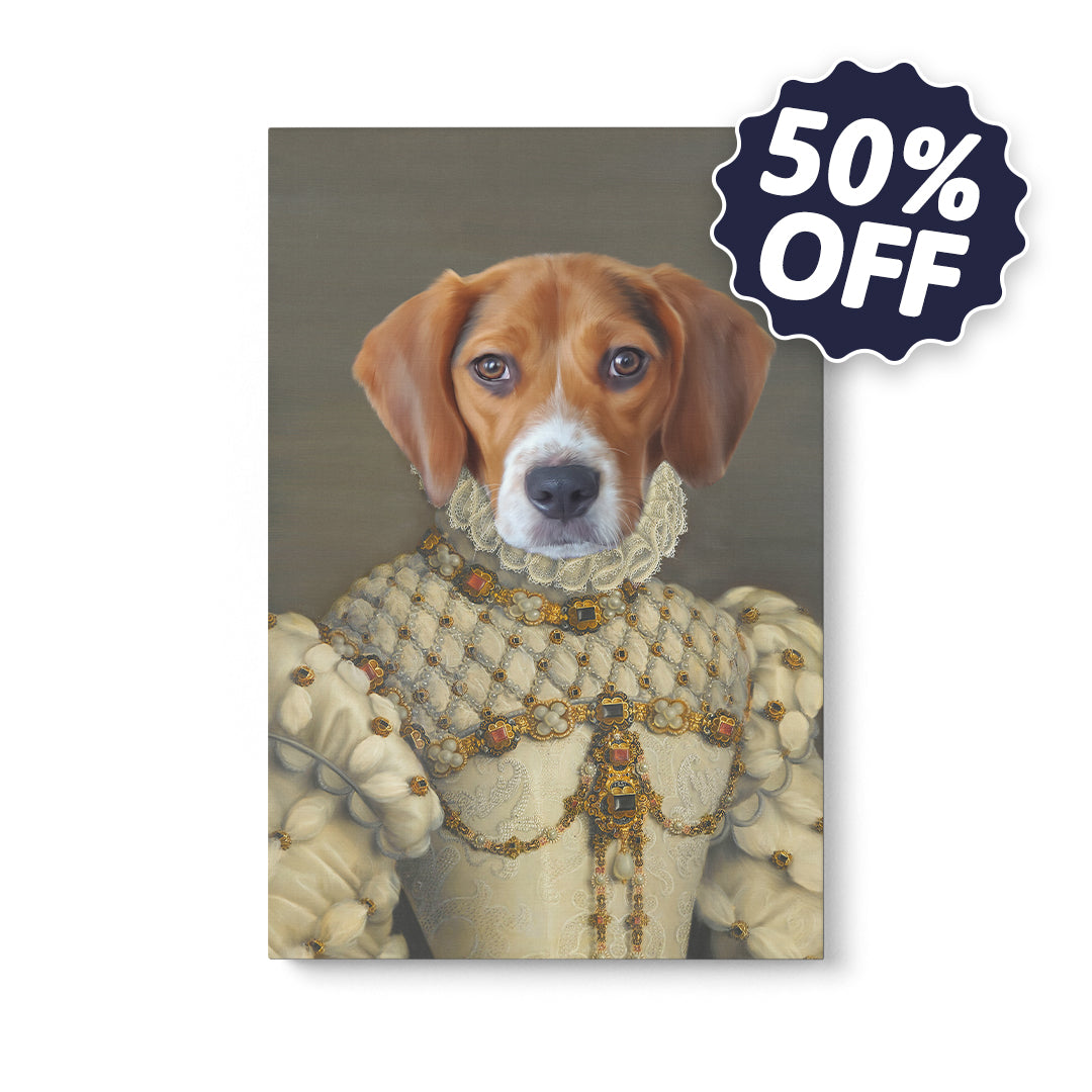 Renaissance Pet Portrait (50% Off) - Custom Canvas