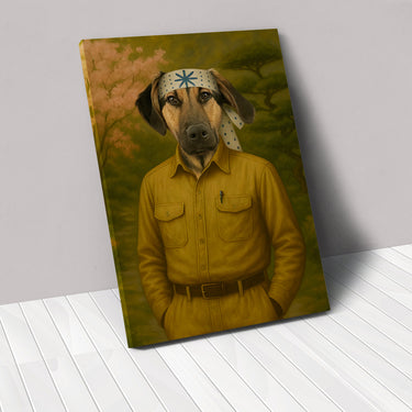 The Sensei - Custom Pet Canvas