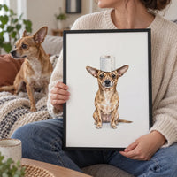 Toilet Roll Pet Portrait
