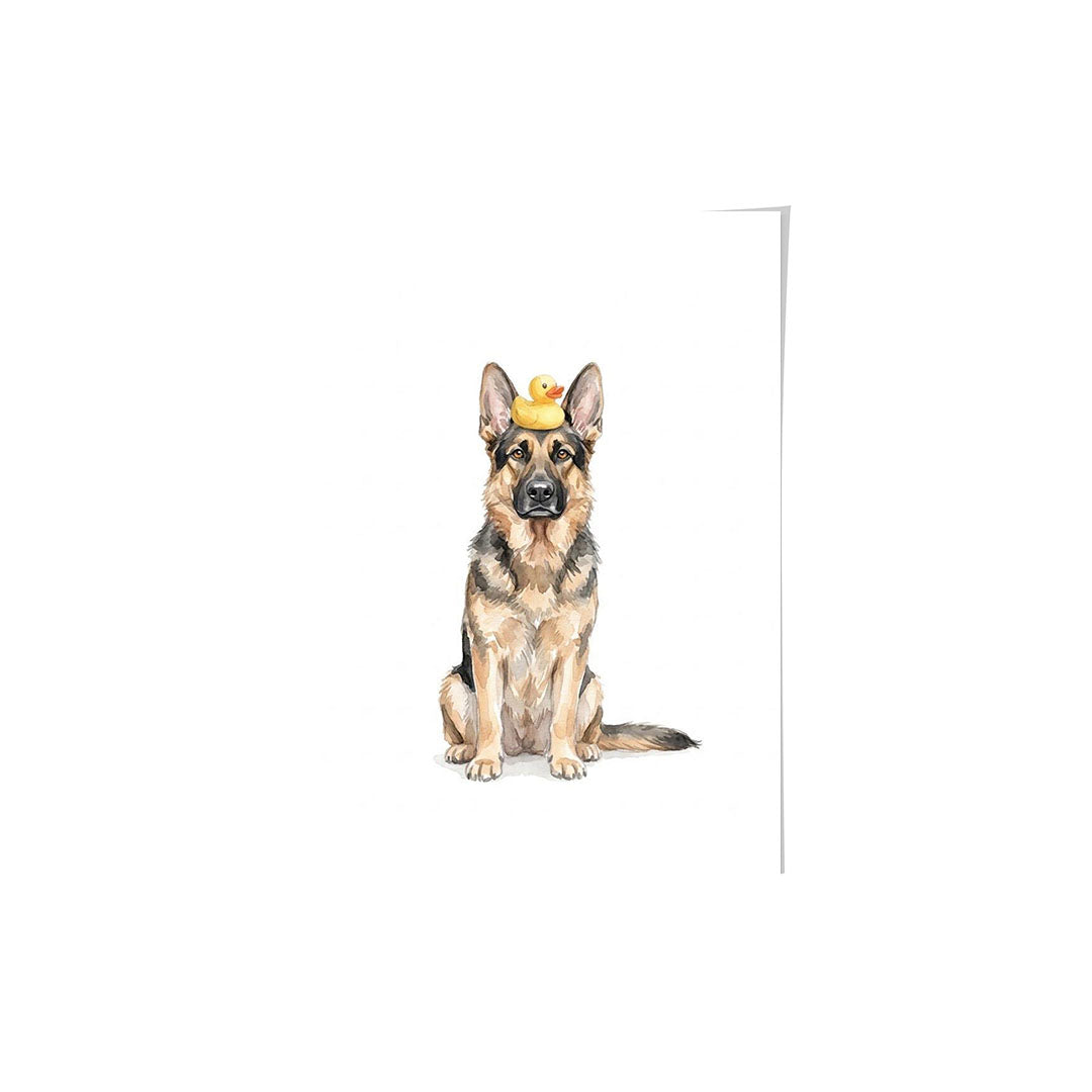 Rubber Ducky Pet Portrait