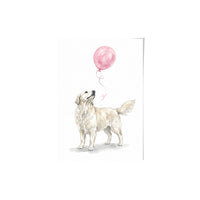Watercolor Balloon Pet Portrait