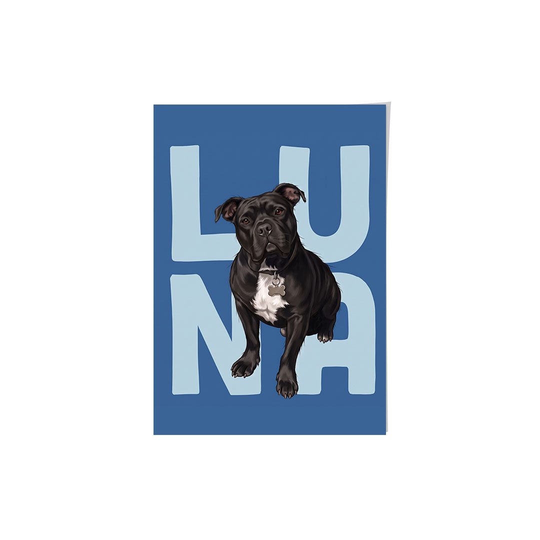 Contemporary Pet Portrait