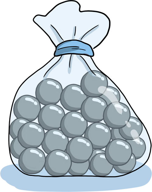 Weighted Pellets Hand-Sewn Insert