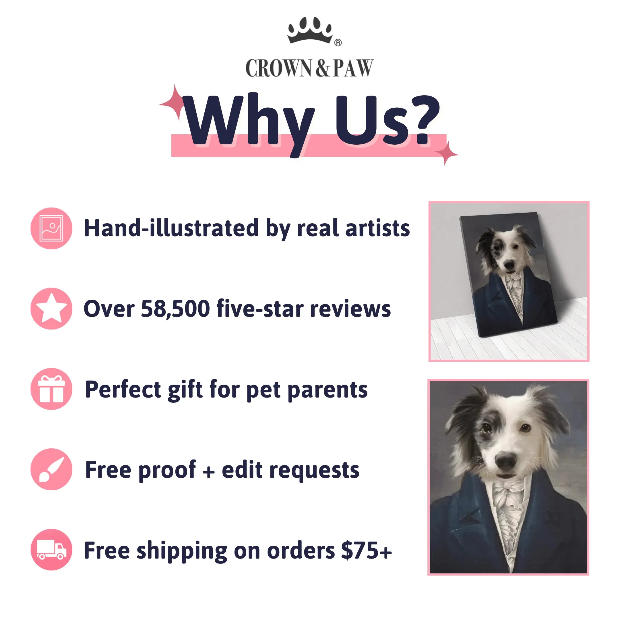 The Aristocrat - Custom Pet Canvas