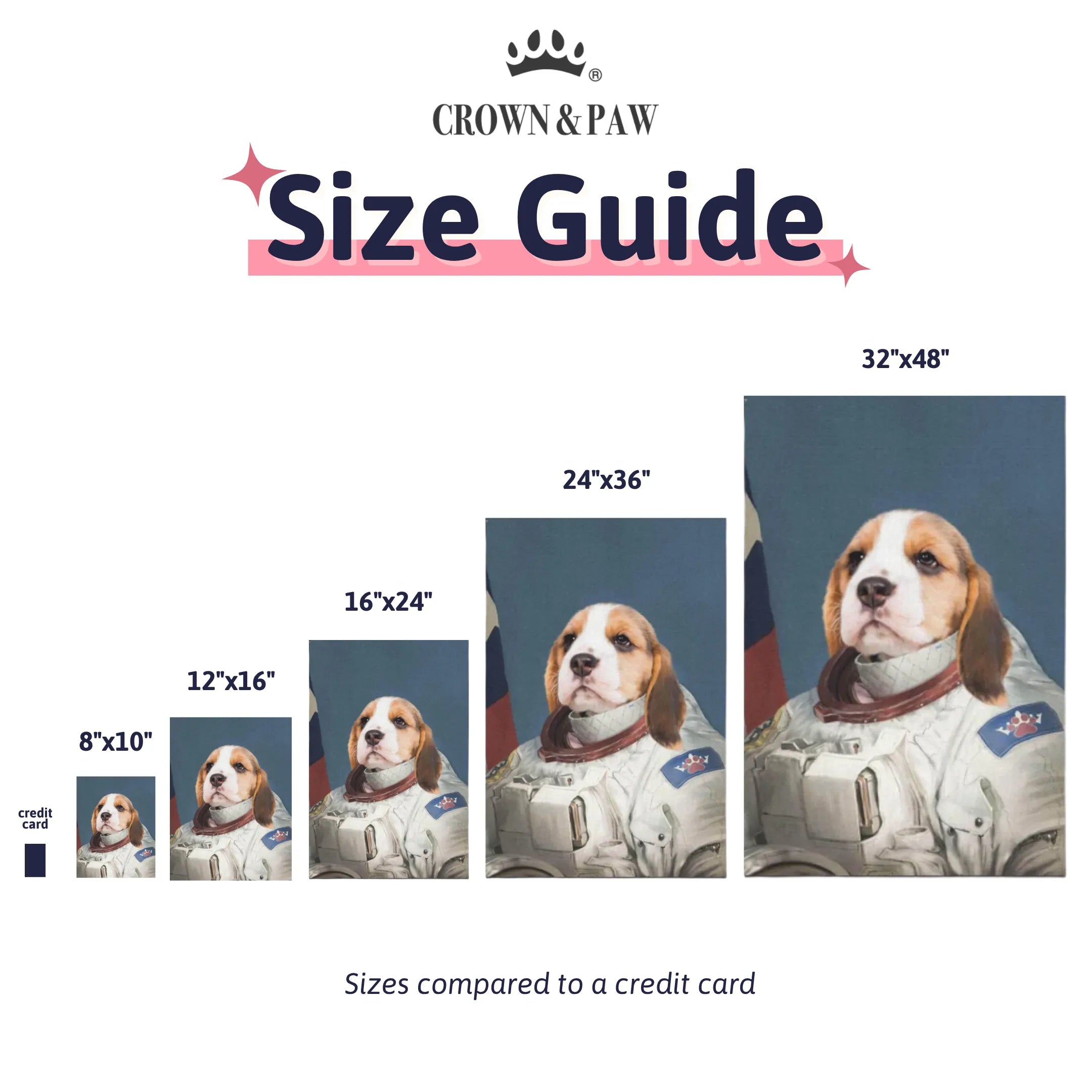 The Astronaut - Custom Pet Canvas