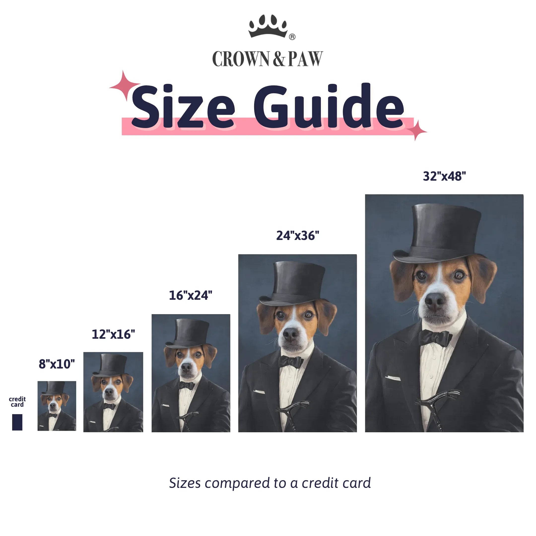 The Gentleman - Custom Pet Canvas