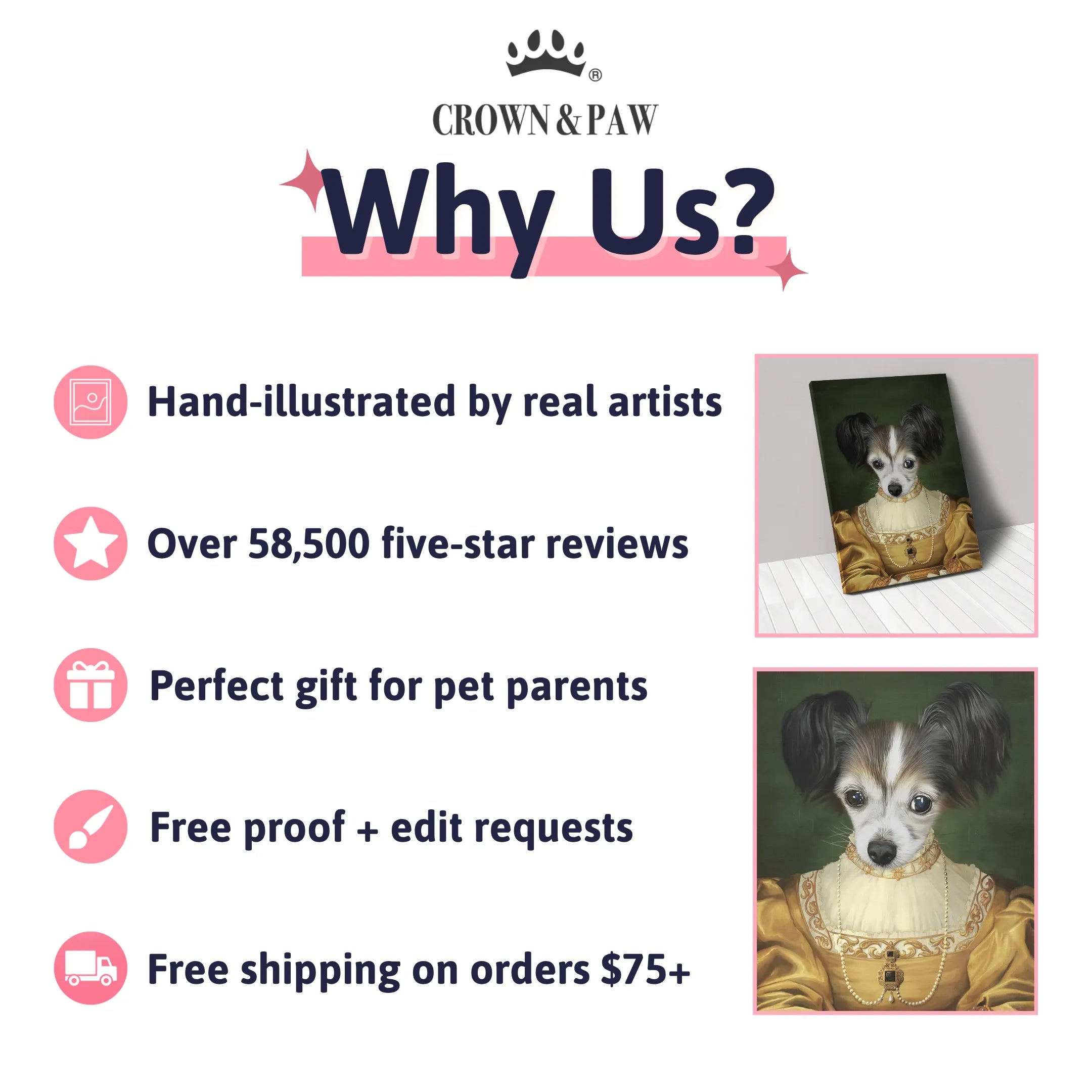 The Golden Girl - Custom Pet Canvas