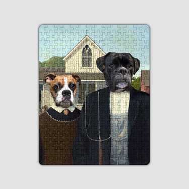 The American Gothic - Custom Puzzle