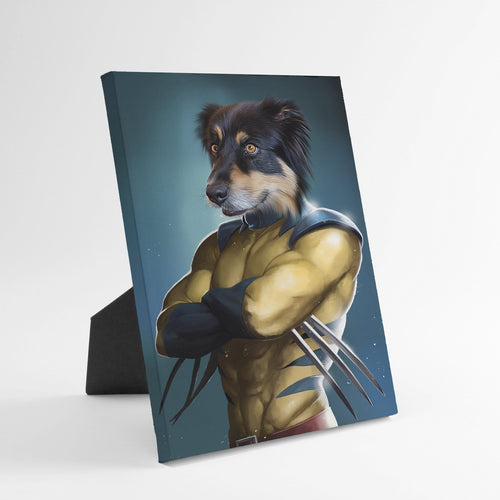 Crown and Paw - Standing Canvas The Pawverine - Custom Standing Canvas