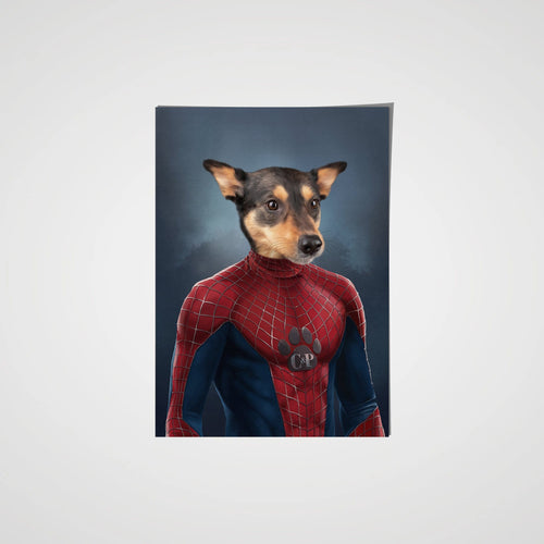 Crown and Paw - Poster The Spiderpet - Custom Pet Poster