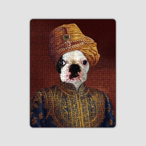 Crown and Paw - Puzzle The Indian Raja - Custom Puzzle 11" x 14"