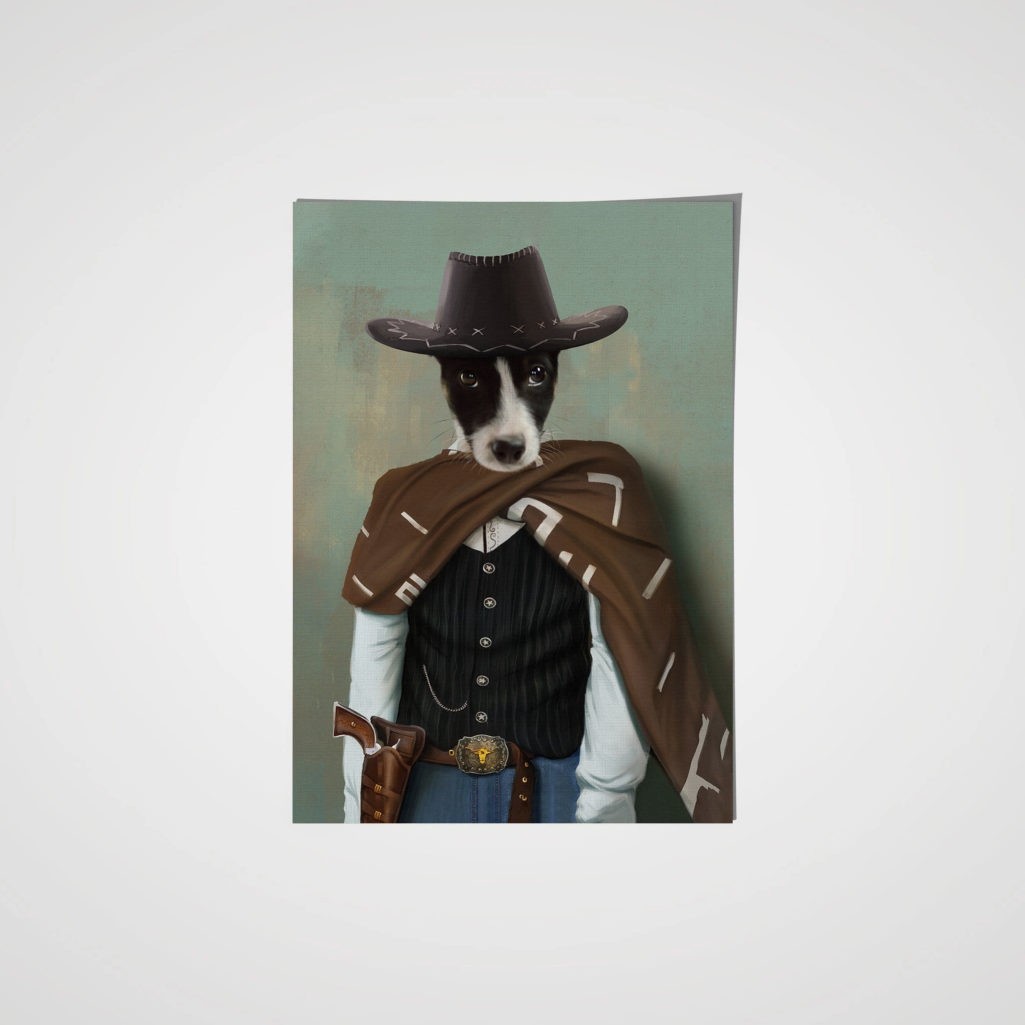 Crown and Paw - Poster The Lone Ranger - Custom Pet Poster
