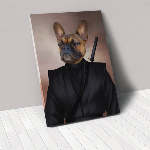 Crown and Paw - Canvas The Ninja - Custom Pet Canvas