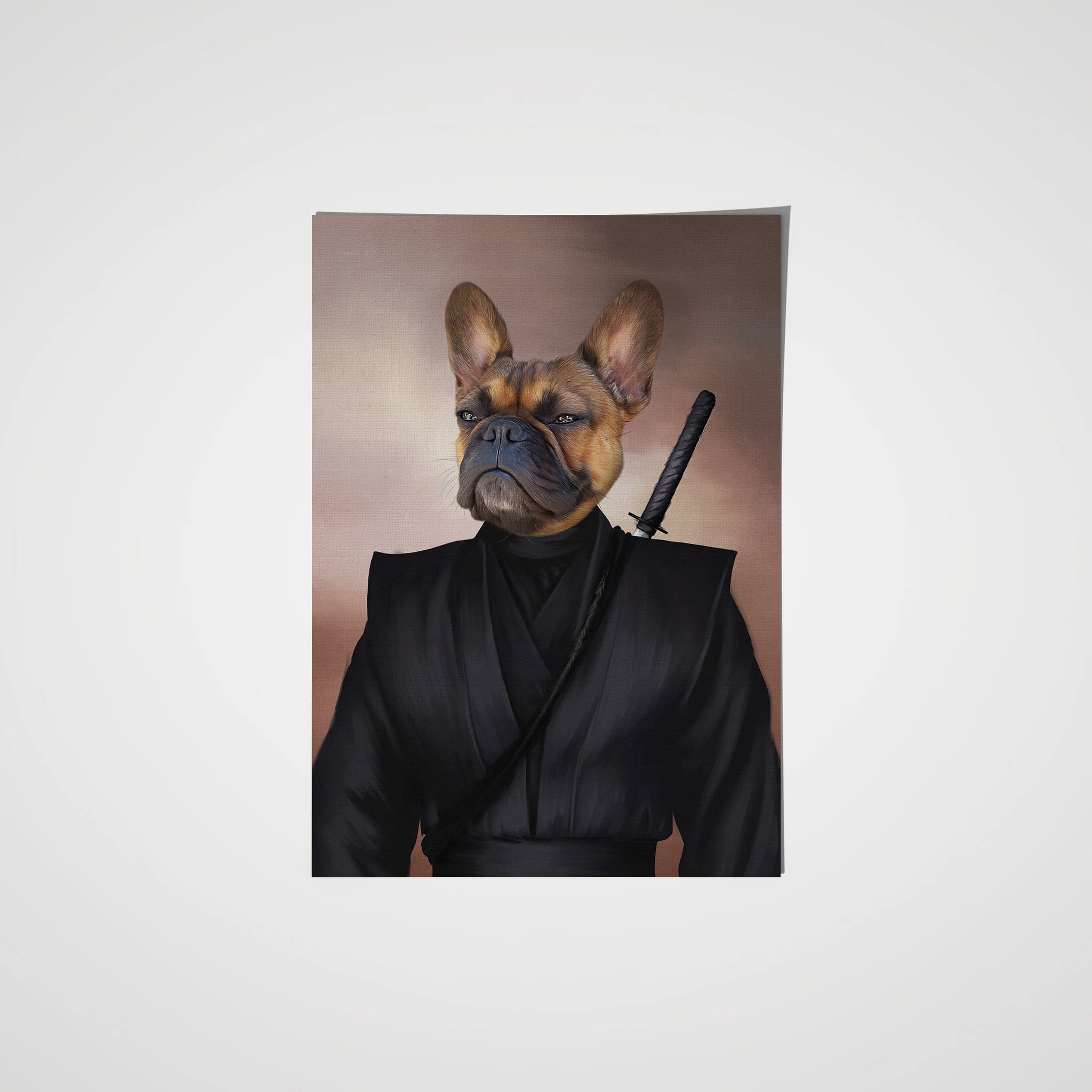 Crown and Paw - Poster The Ninja - Custom Pet Poster