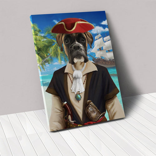 Crown and Paw - Canvas The Buccaneer - Custom Pet Canvas
