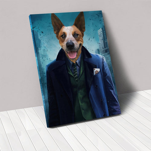 Crown and Paw - Canvas The Bad Guy - Custom Pet Canvas