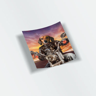 The Biker - Custom Stickers