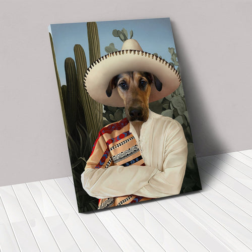 Crown and Paw - Canvas The Sombrero - Custom Pet Canvas