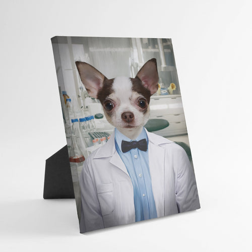 Crown and Paw - Standing Canvas The Scientist - Custom Standing Canvas