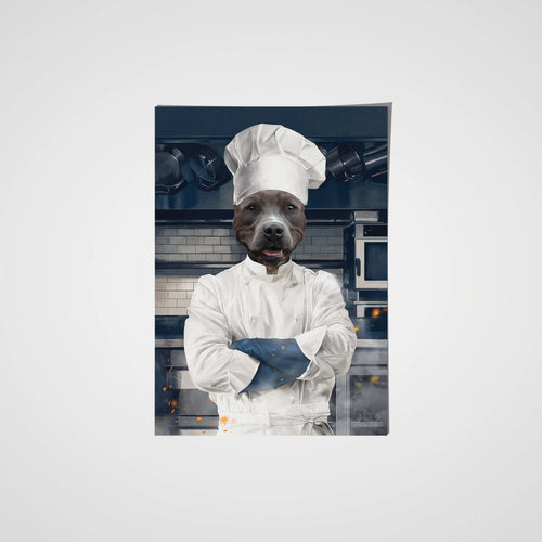 Crown and Paw - Poster The Chef - Custom Pet Poster