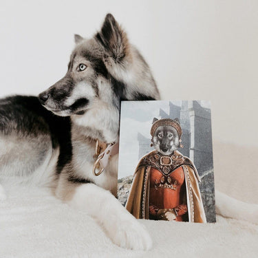 The Dragon Princess - Custom Pet Canvas