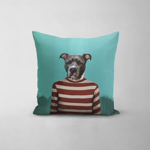 Crown and Paw - Throw Pillow The Red Candy Cane - Custom Throw Pillow