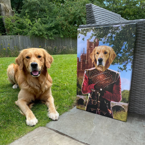 Crown and Paw - Canvas The Dragon Prince - Custom Pet Canvas