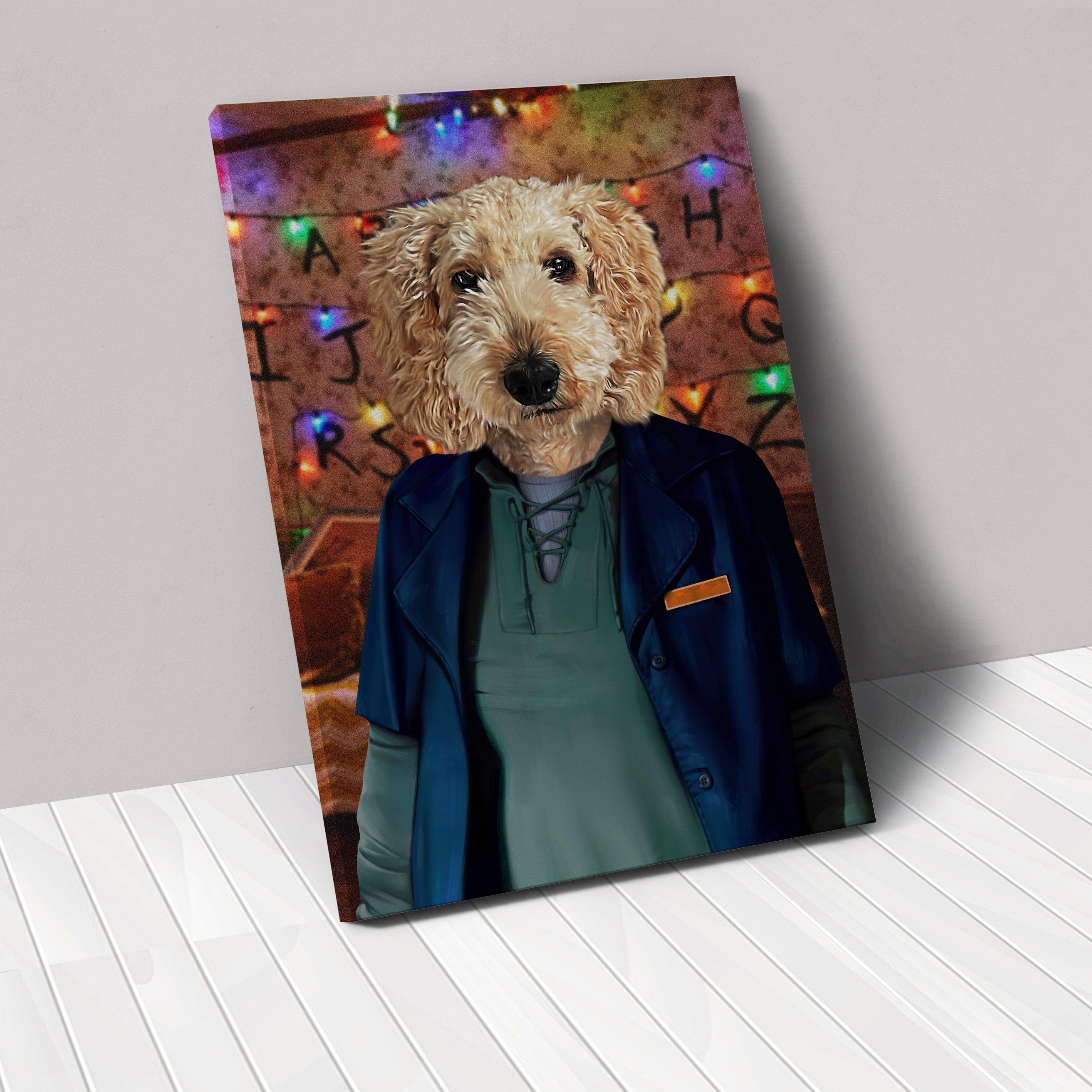 Crown and Paw - Canvas The 80's Mom - Custom Pet Canvas