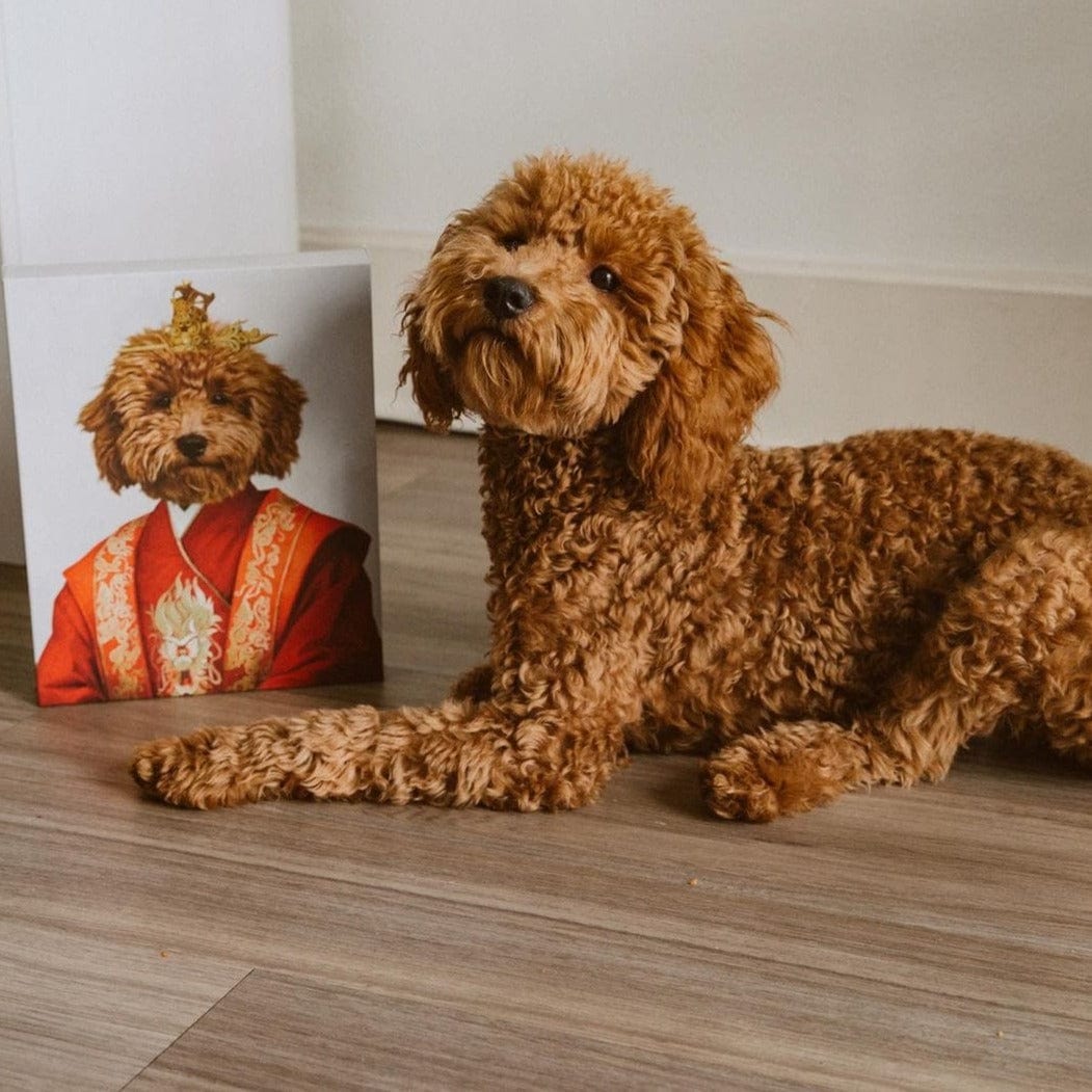 Crown and Paw - Canvas The Asian Emperor - Custom Pet Canvas