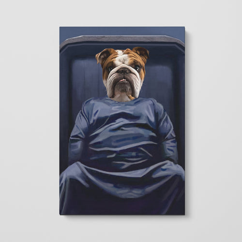 Crown and Paw - Canvas The Bad Baron - Custom Pet Canvas