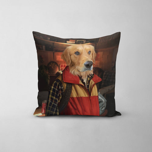 Crown and Paw - Throw Pillow The Best Friend - Custom Throw Pillow 14" x 14" / Basement